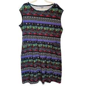 Svaha Medical Marvels‎ Sleeveless Dress Biomedical Engineering Size 3X Pockets